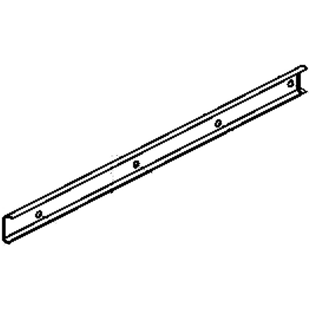 Part #wb39X10025, Drawer Slide / 23.90 x 4.60 x 3.10