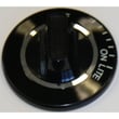 Range Surface Burner Knob for Kenmore 9116108813 - Part WB3K5097