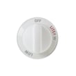 G.e. Cooktop Burner Knob (white) WB3K5296