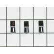 Range Clock Timer Knob Set for Hotpoint RB734*A4 - Part WB3X459