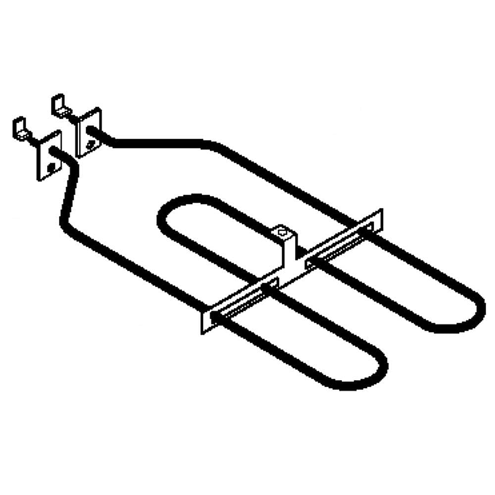 Part #wb44X10001, Broil Unit S / 25.50 x 12.00 x 2.00