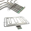 Oven Broiler Element for GE ZET837WB2WW - Part WB44X10010