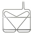 Hidden Bake Element for GE GRS600AV1ES - Part WB44X47327