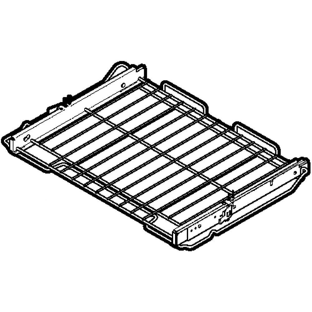 Part #wb48X20881, Range Oven Sliding Rack / 26.90 x 19.80 x 2.20