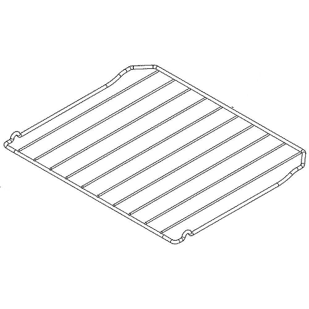 Part #wb48X26677, Range Broil Drawer Rack / 18.10 x 15.90 x 2.90
