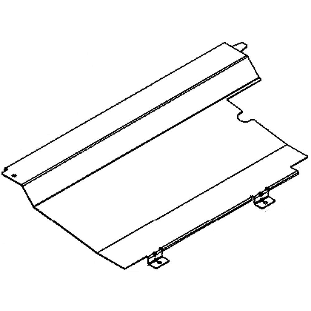 GE Part #wb49K10030, Oven Deflect | 18.00 x 15.90 x 3.10
