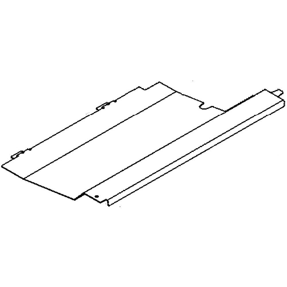 GE Part #wb49K10031, Oven Deflect | 18.10 x 16.00 x 3.00