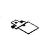 Bake Deflect for GE JGB850EEF1ES - Part WB49K10036