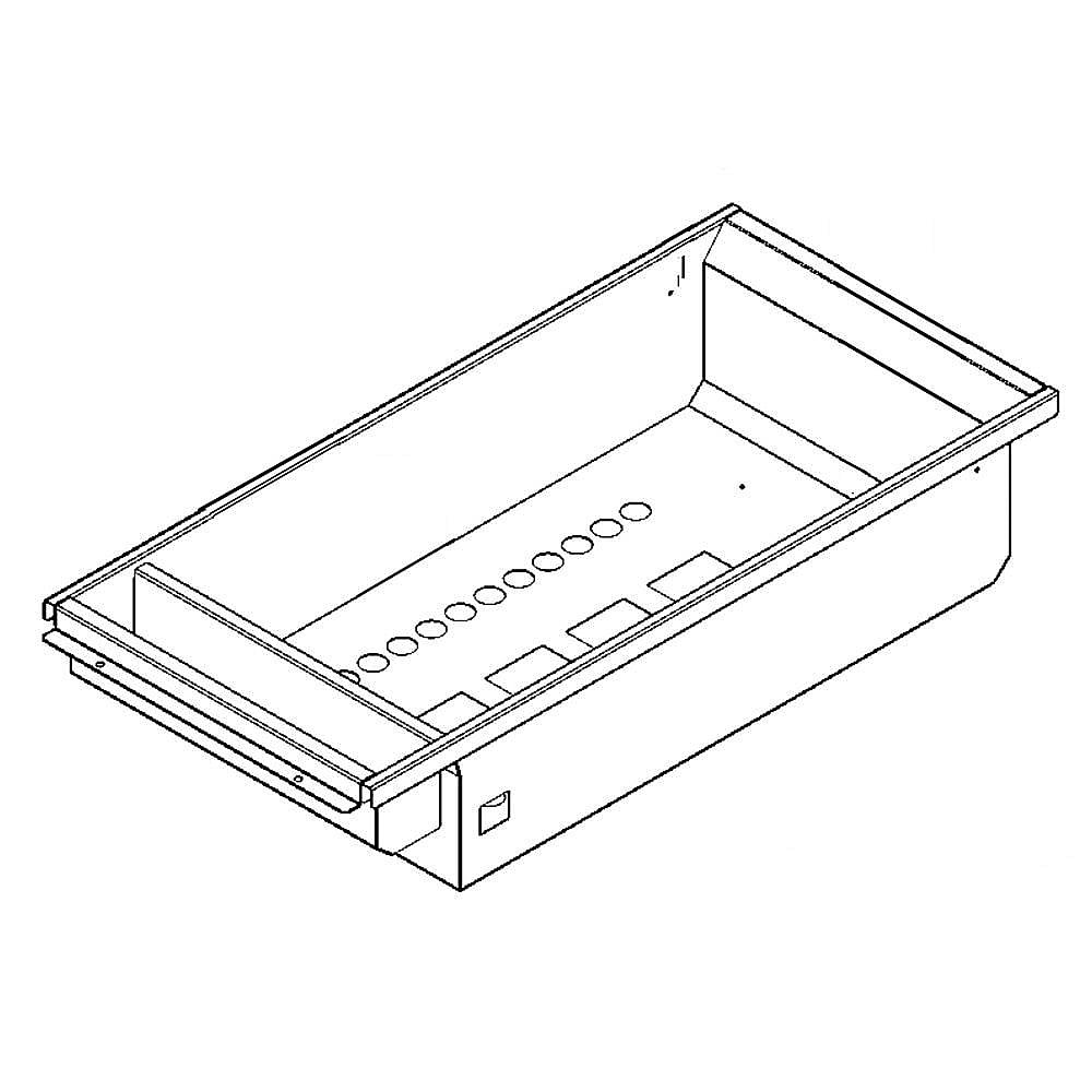 Part #wb49K10040, Range Griddle Body