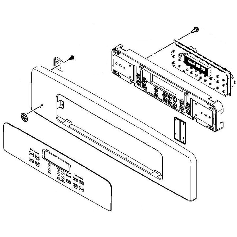 Wall Oven Control Panel Kit