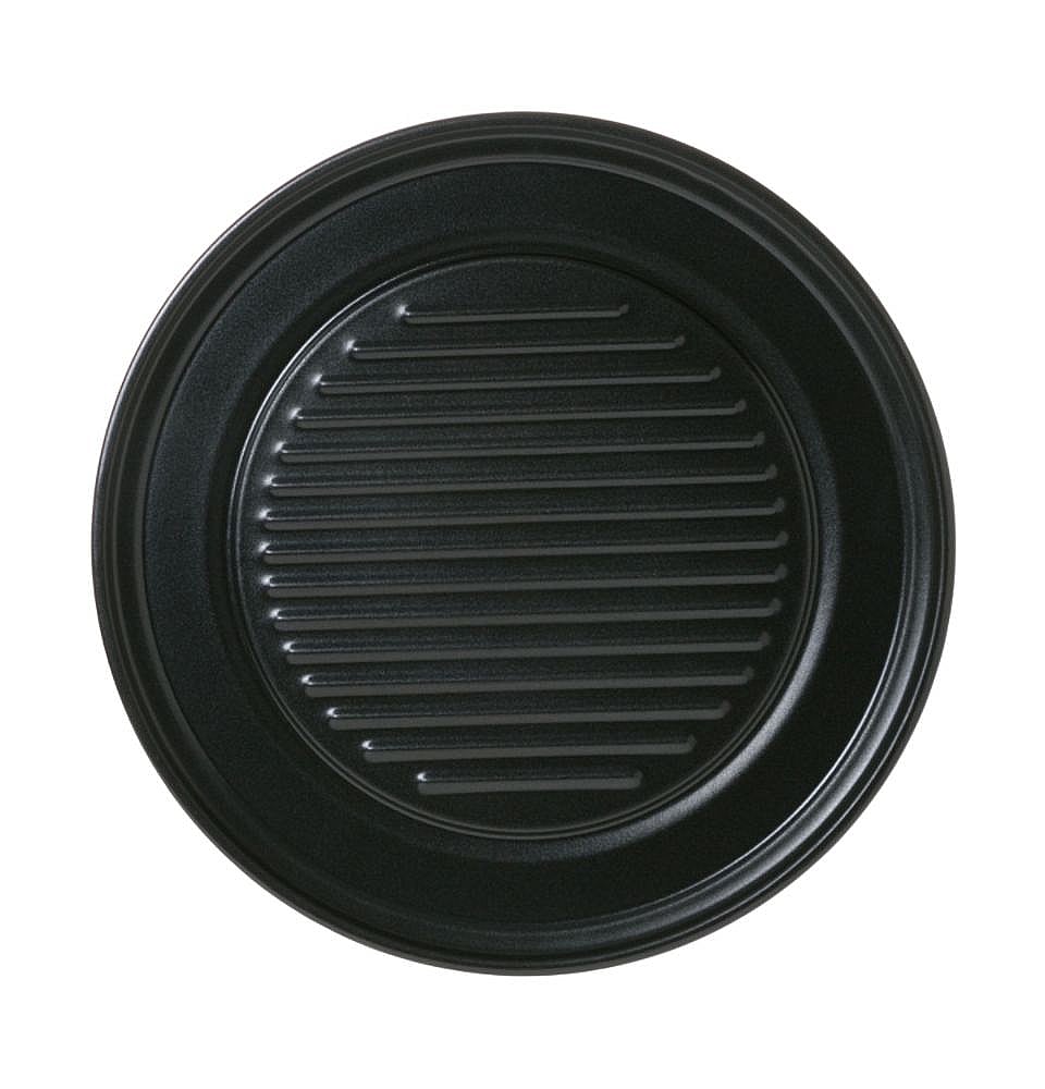 Part #wb49X10243, Microwave Metal Turntable Tray / 15.90 x 16.10 x 1.30