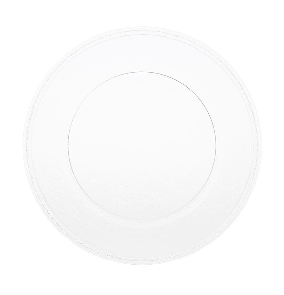 Part #wb49X690, Microwave Glass Turntable Tray / 19.80 x 19.00 x 3.30