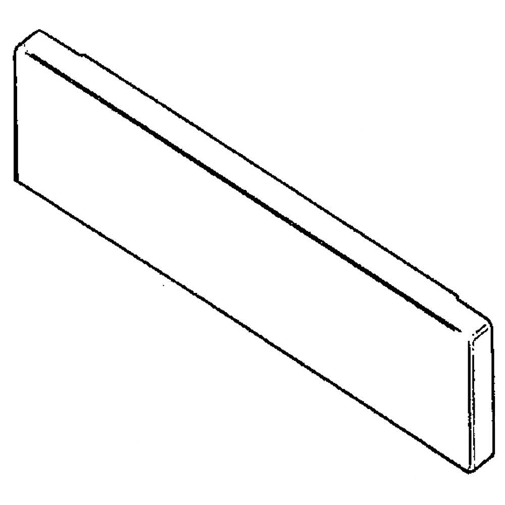 GE Part #wb55K10013, Drawer Panel | 32.60 x 11.10 x 6.10