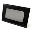 Microwave Door Assembly (black) for GE JTP86BF4BB - Part WB55T10140