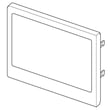 Wall Oven Microwave Door Assembly for GE JTP90DP2CC - Part WB55T10172