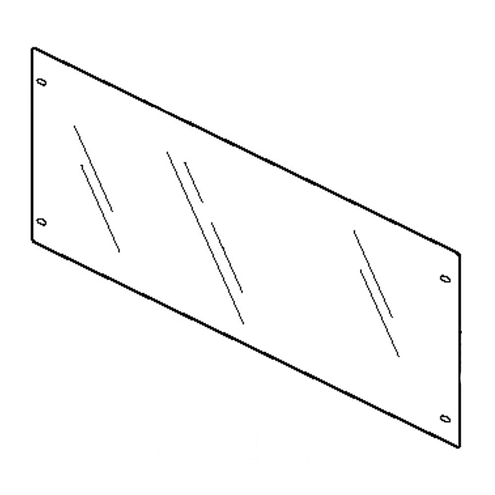 Part #wb55X10581, Door Screen / 29.40 x 14.30 x 0.30