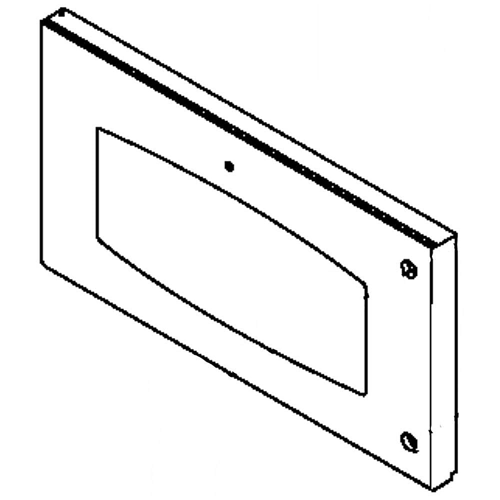 GE Part #wb55X10602, Outer Door | 27.30 x 15.90 x 3.70