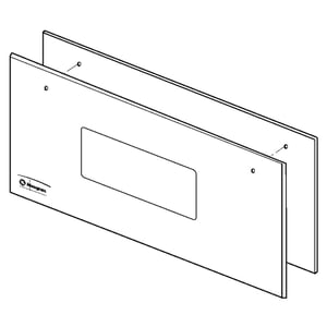 Microwave Door Outer Panel Assembly (white) WB55X10635