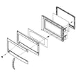 Door Asm Bq for GE JNM1541LP1CS - Part WB55X10949