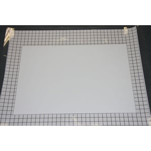 Range Oven Door Outer Panel (white) WB56T10026