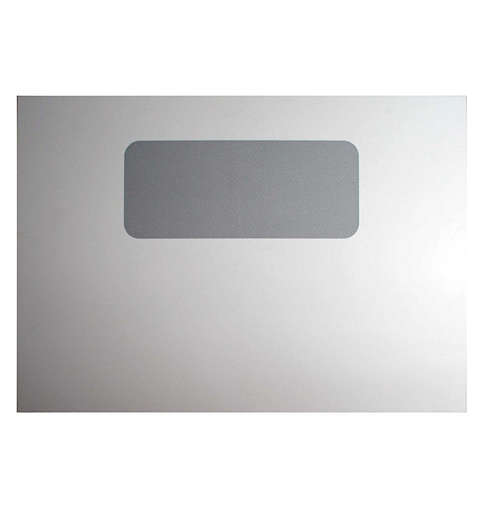 Photo of Range Oven Door Outer Panel (White) from Repair Parts Direct