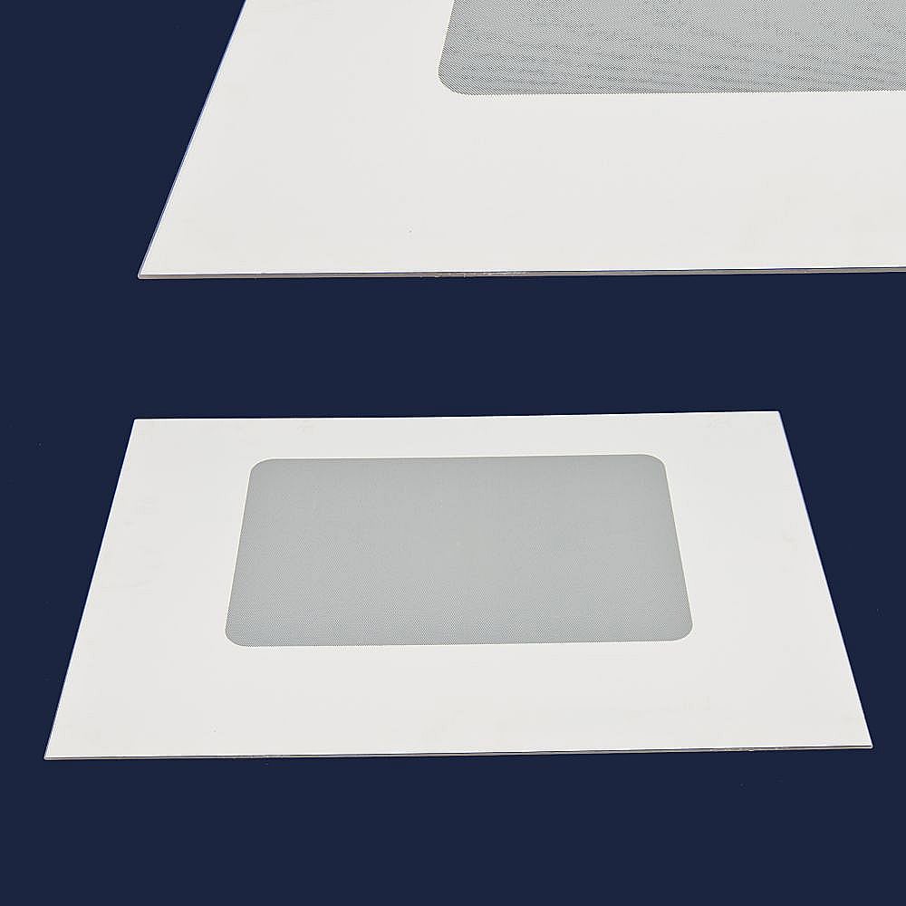 Photo of Range Oven Door Outer Panel (Bisque) from Repair Parts Direct