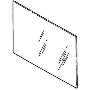 Range Oven Door Outer Panel (bisque) WB56T10078