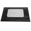 Range Oven Door Outer Panel (black) for GE JBP78DH3CC - Part WB56T10142
