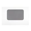 Range Oven Door Outer Panel (white) for GE JBP78DH3CC - Part WB56T10145