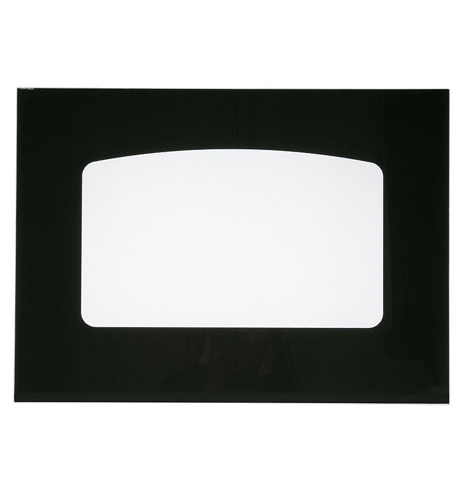 Photo of Range Oven Door Outer Panel (Black) from Repair Parts Direct