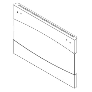 Range Oven Door Outer Panel Assembly WB56T10243