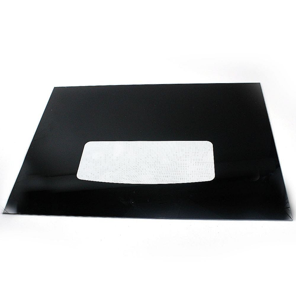 Photo of Range Oven Door Outer Panel (Black) from Repair Parts Direct