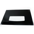 Range Oven Door Outer Panel (black) for GE JBP62DM2BB - Part WB56T10279