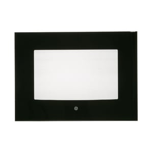 Range Oven Door Outer Panel (black) WB56T10353