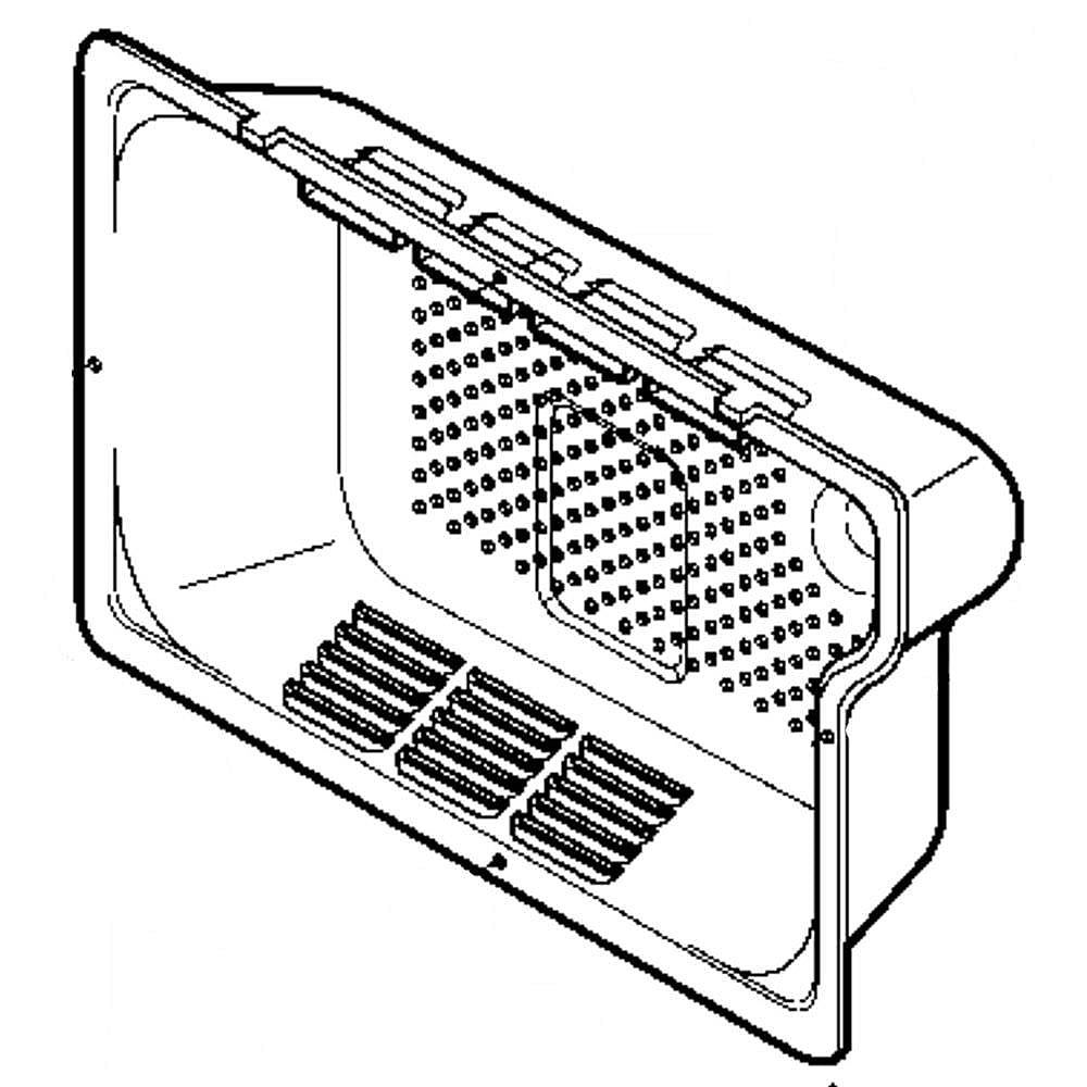 GE Part #wb56X10184, Cover | 18.60 x 18.60 x 7.30