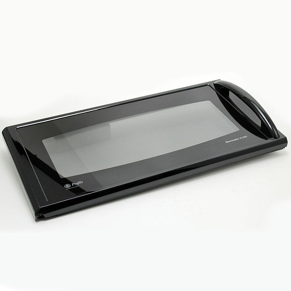 Photo of Microwave Door Assembly (Black) from Repair Parts Direct