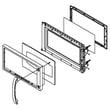 Microwave Door Assembly for GE JVM1871SH04 - Part WB56X10344