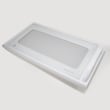 Microwave Door Assembly (white) for GE EMO4000JBB02 - Part WB56X10503