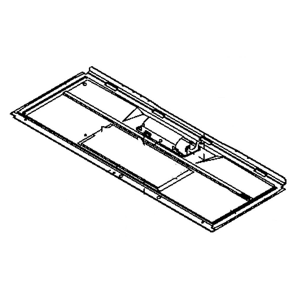 GE Part #wb56X10718, Base | 31.90 x 20.90 x 2.30