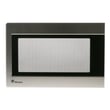 Microwave Door Assembly (stainless) for GE ZE2160SF05 - Part WB56X10750