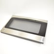 Microwave Door Assembly (stainless) for GE JEB1860DM1BB - Part WB56X10766