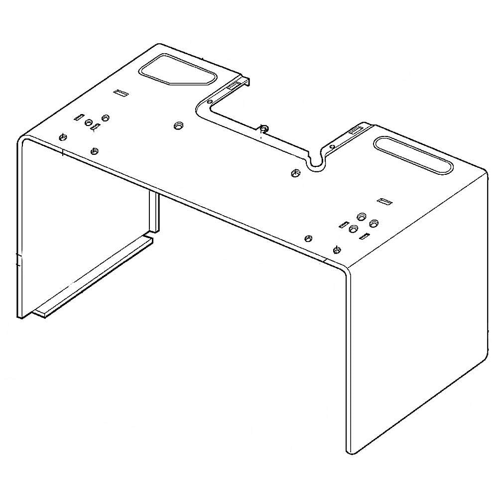 GE Part #wb56X10815, Flat Case | 32.50 x 18.70 x 15.40