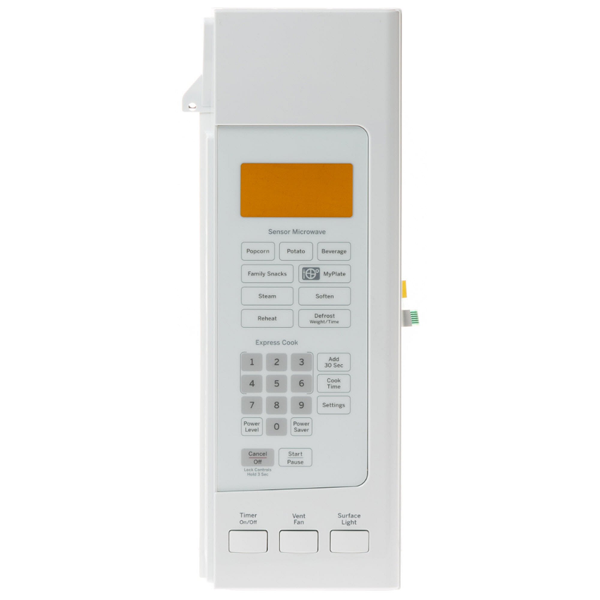 GE Part #wb56X20634, Control Panel | 17.50 x 8.00 x 3.20