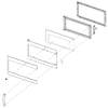 Microwave Door Assembly (stainless) WB56X20717