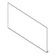 Range Oven Door Outer Panel for GE JGB630DEF1CC - Part WB56X21447