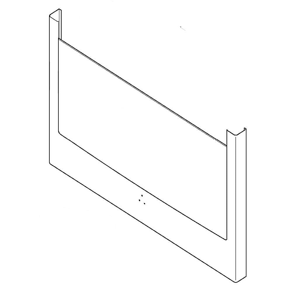GE Part #wb56X21448, Ran Oven Door Outer Panel | 33.00 x 26.30 x 3.80