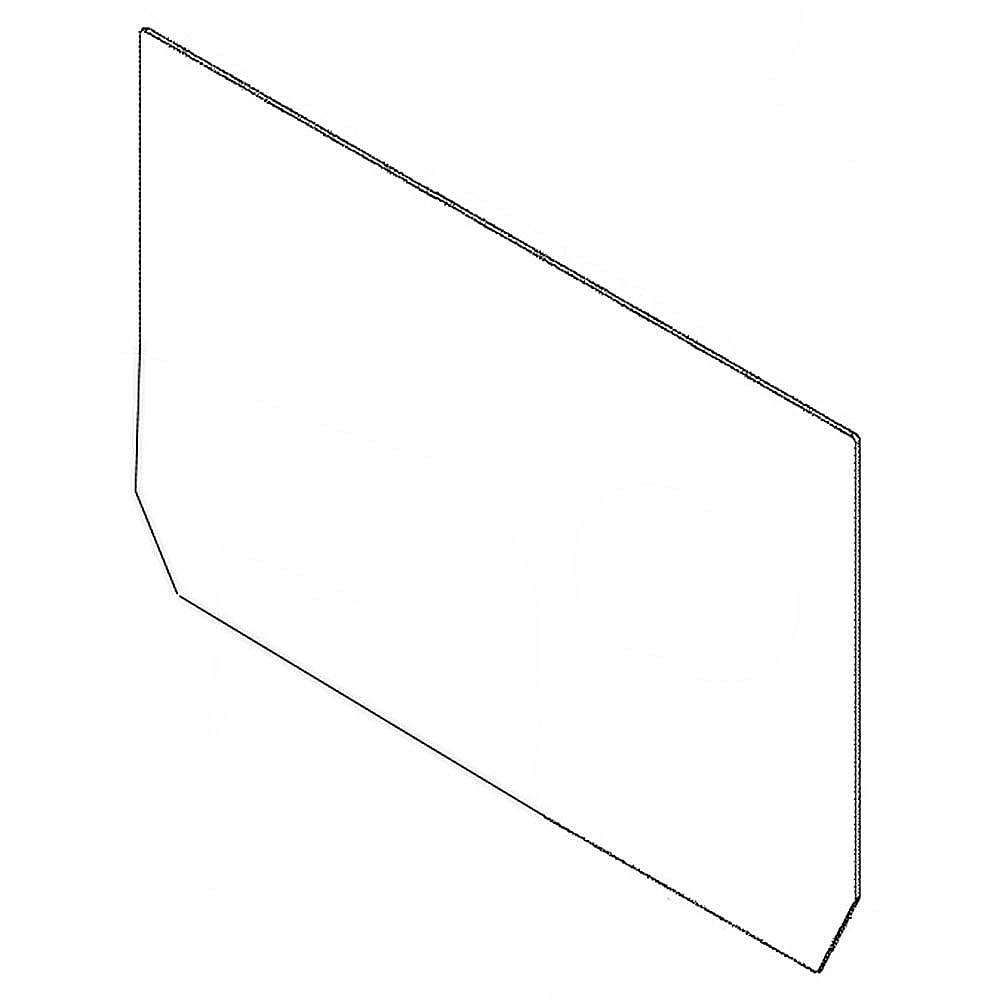 GE Part #wb56X23461, Wall Oven Door Inner Glass | 34.30 x 26.50 x 3.60