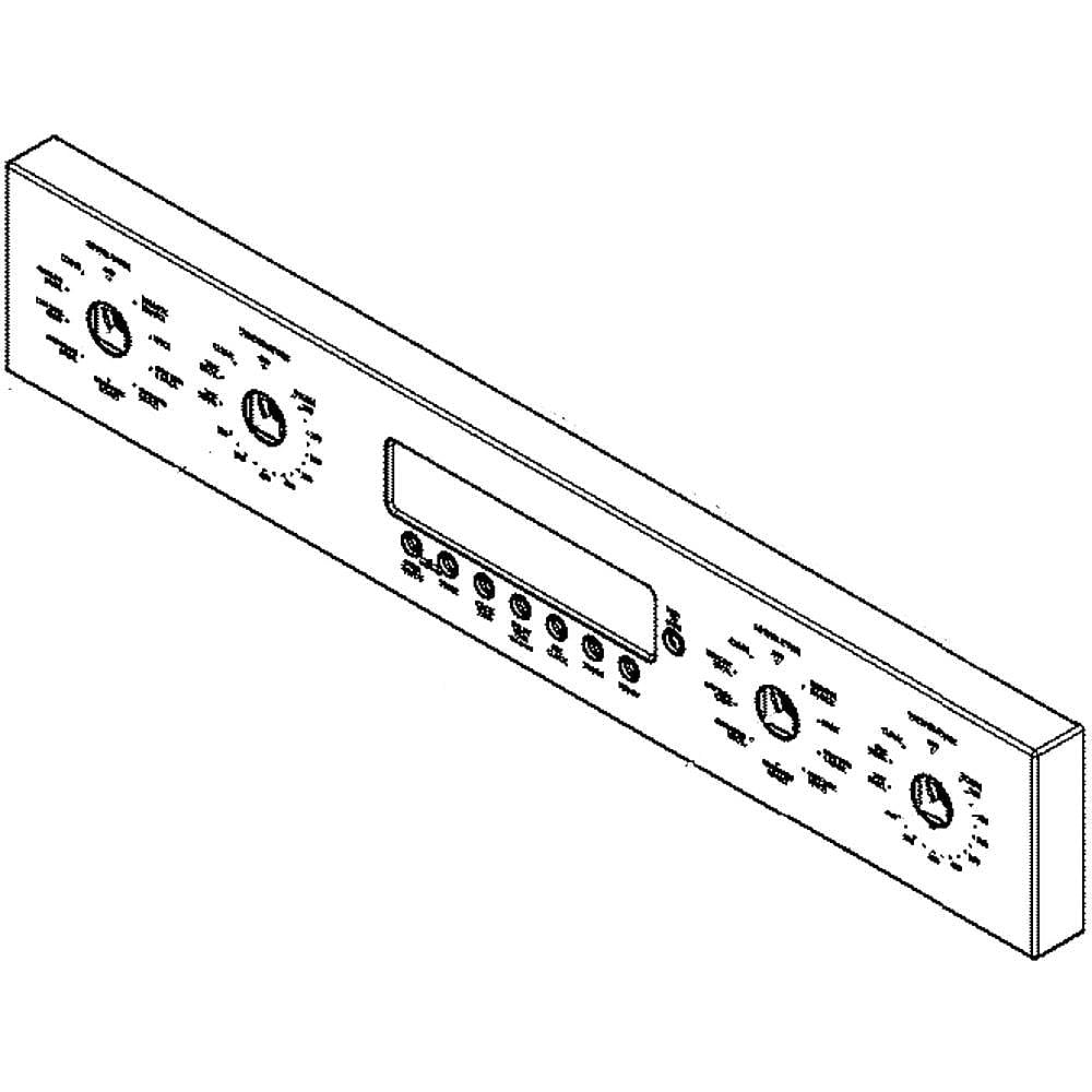 Photo of Part #wb56X23680, Control Panel from Repair Parts Direct