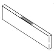 Drawer Panel for GE JB256RT3SS - Part WB56X24650