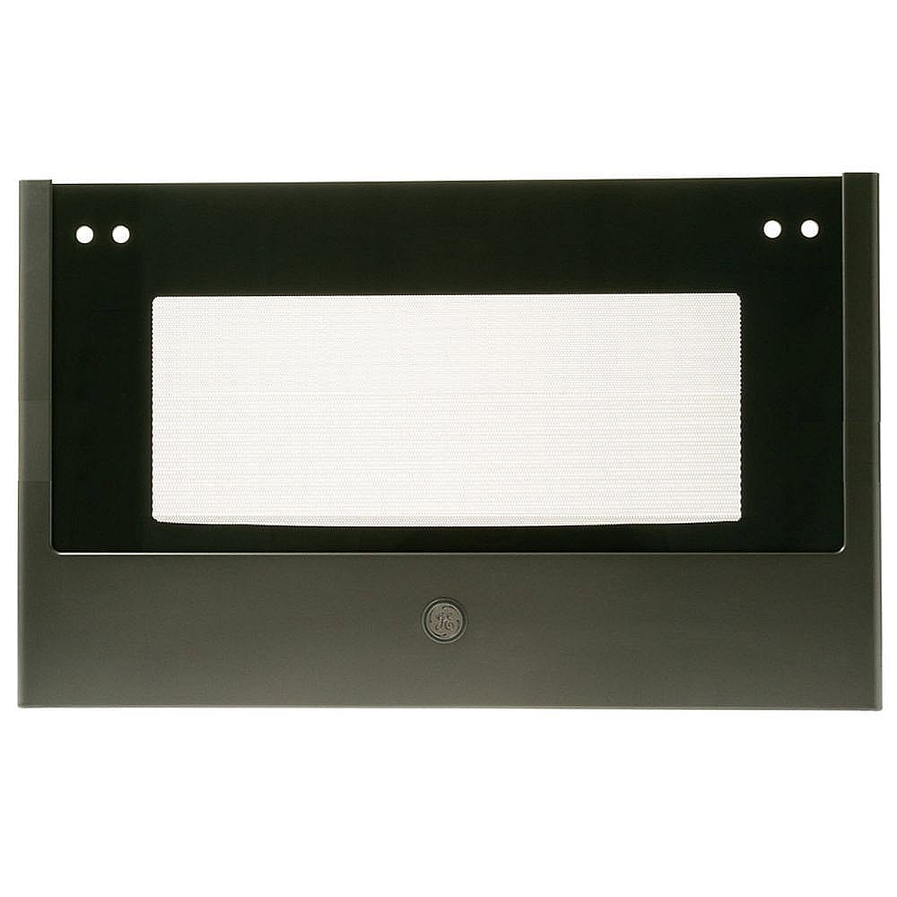 Part #wb56X24955, Range Lower Oven Door Outer Panel / 33.20 x 26.20 x 3.90